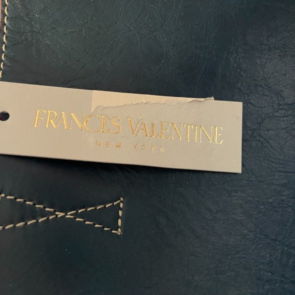 Frances Valentine New York Two Tone Leather Crossbody Handbag Combo NWT - Picture 4 of 8